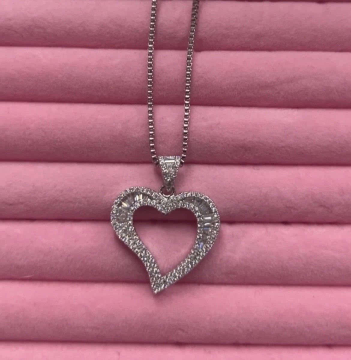 Open Heart Necklace