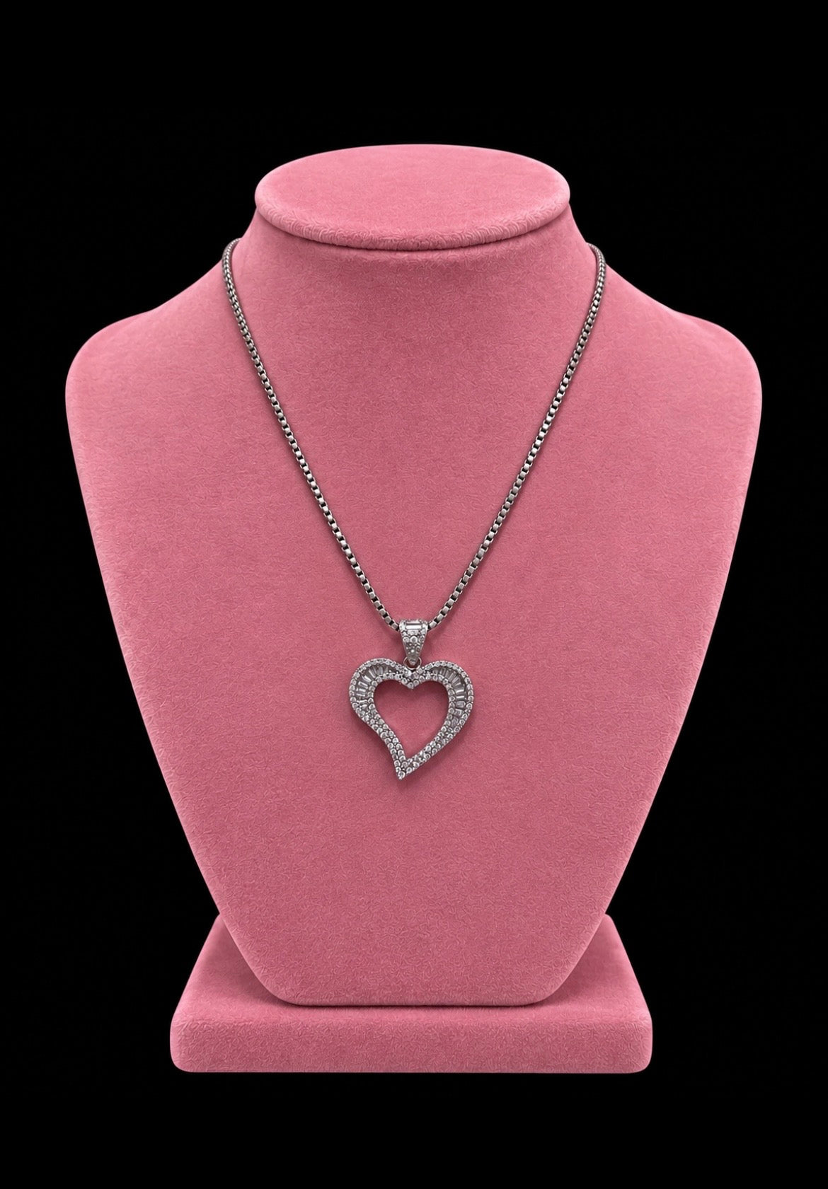 Open Heart Necklace