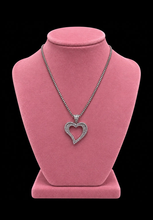 Open Heart Necklace