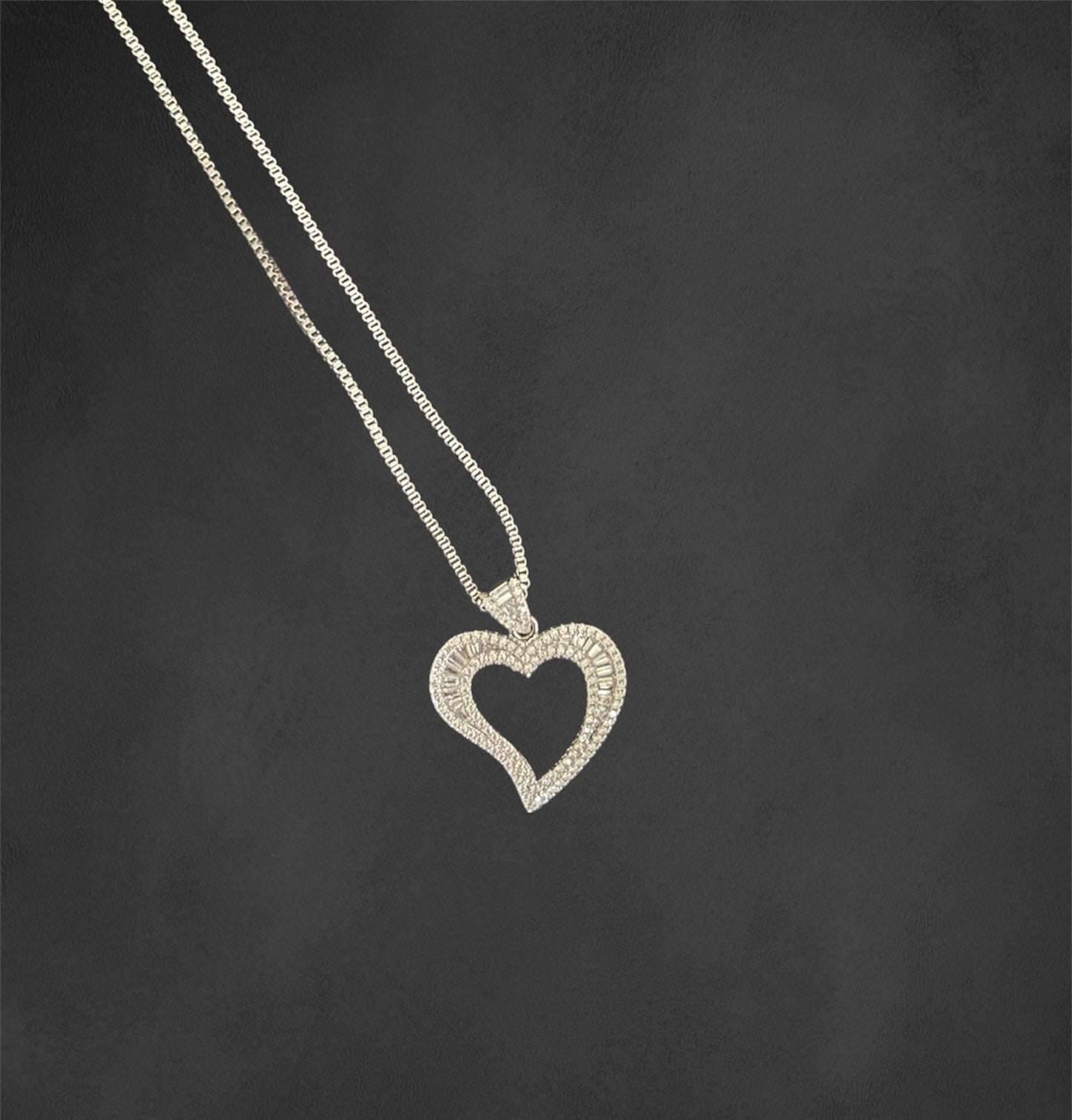 Open Heart Necklace