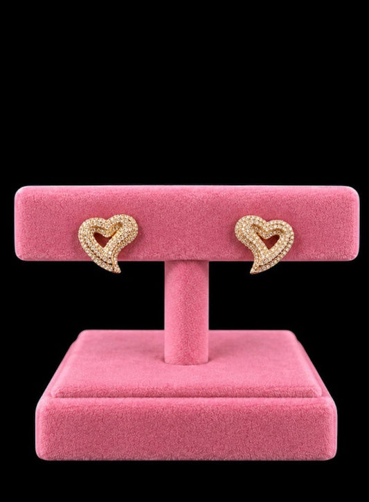 Amour Open Heart Earrings